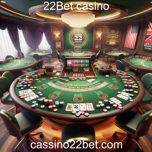 Explore a Categoria de Jogos de Mesa no 22Bet Casino